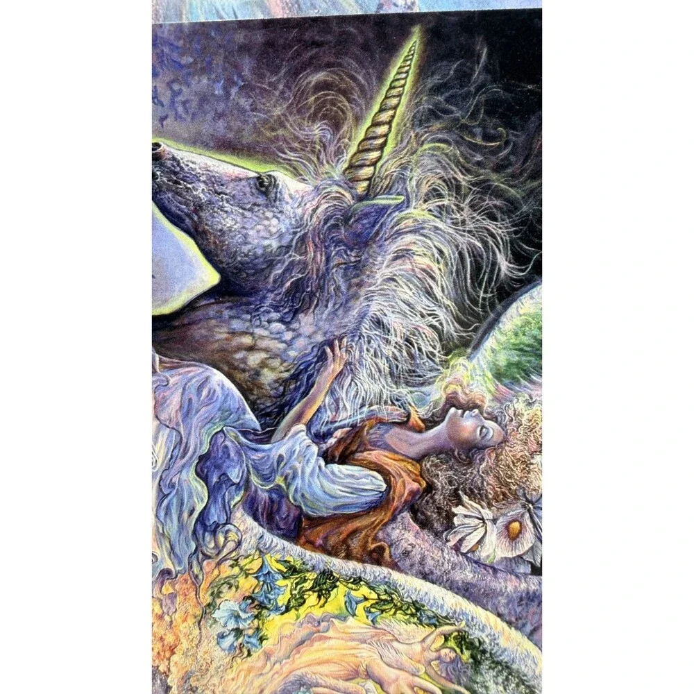 3x Josephine Wall Enchanted Universe Fairy BDay Cards Leanin' Tree + BONUS card